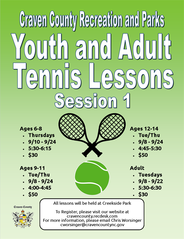 Craven County Recreation & Parks Craven County Recreation & Parks